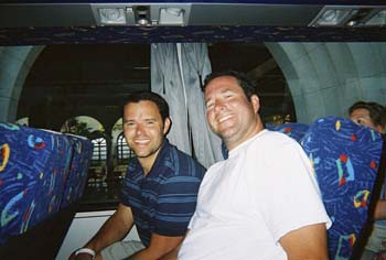 Whit & Zack bus to ap